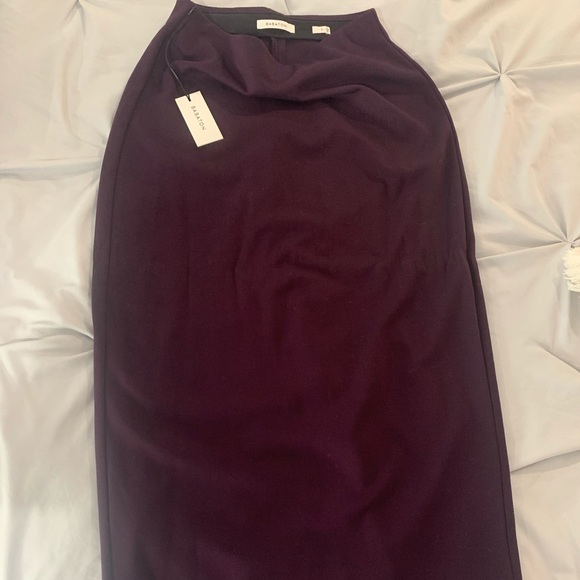 Babaton Dresses & Skirts - Burgundy pencil skirt